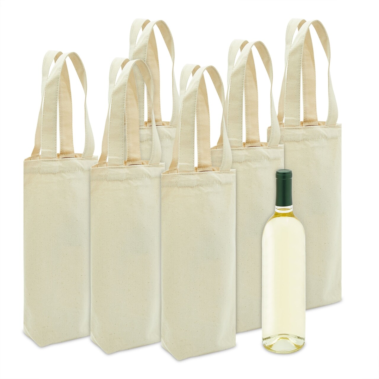 Burlap wine clearance bottle bags
